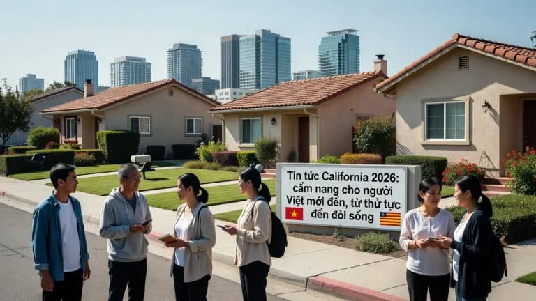 Tin tức California 2026: cẩm nang cho người Việt mới đến, từ thủ tục đến đời sống
