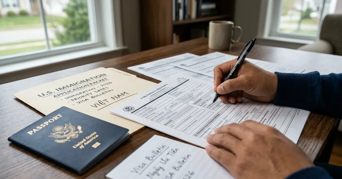 Visa Bulletin là gì? Giải thích chi tiết cho người Việt tại Mỹ 2026